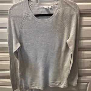 GAP Light Gray Textured Sweater